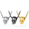 stainless steel skull pendant necklace pendants